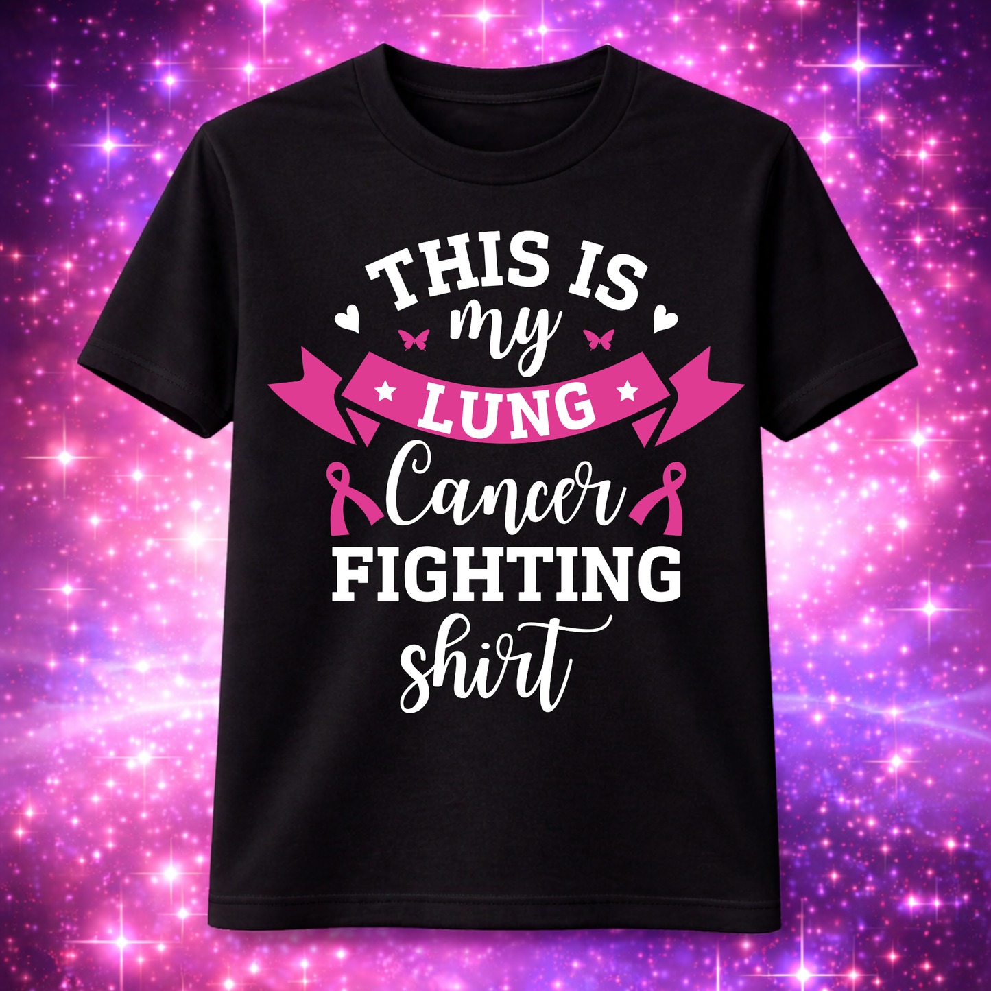 "This is my lung cancer fighting shirt" T-Shirt