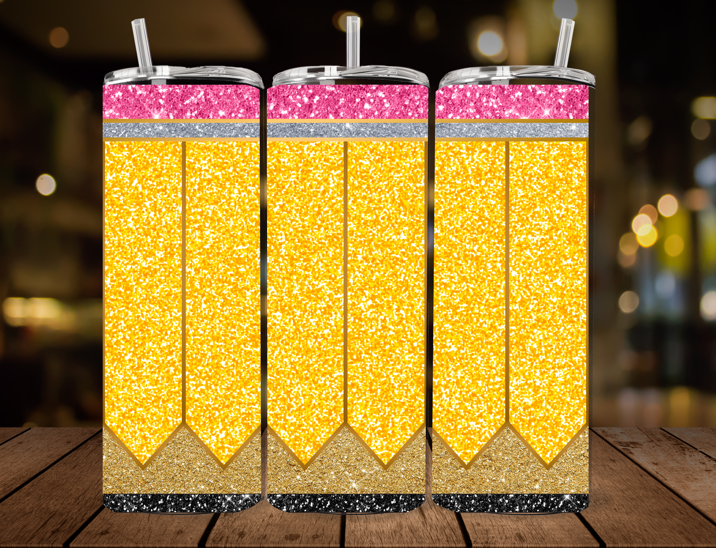 "Pencil" 20 oz Tumbler