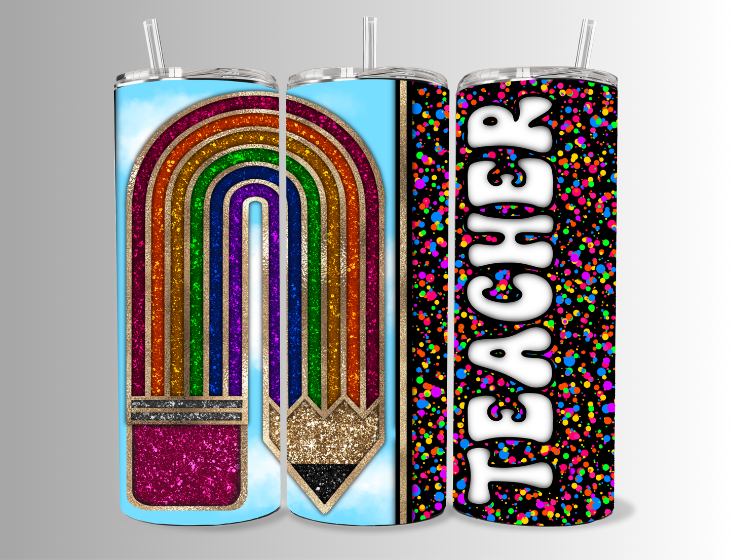 "Teacher" 20 oz Tumbler