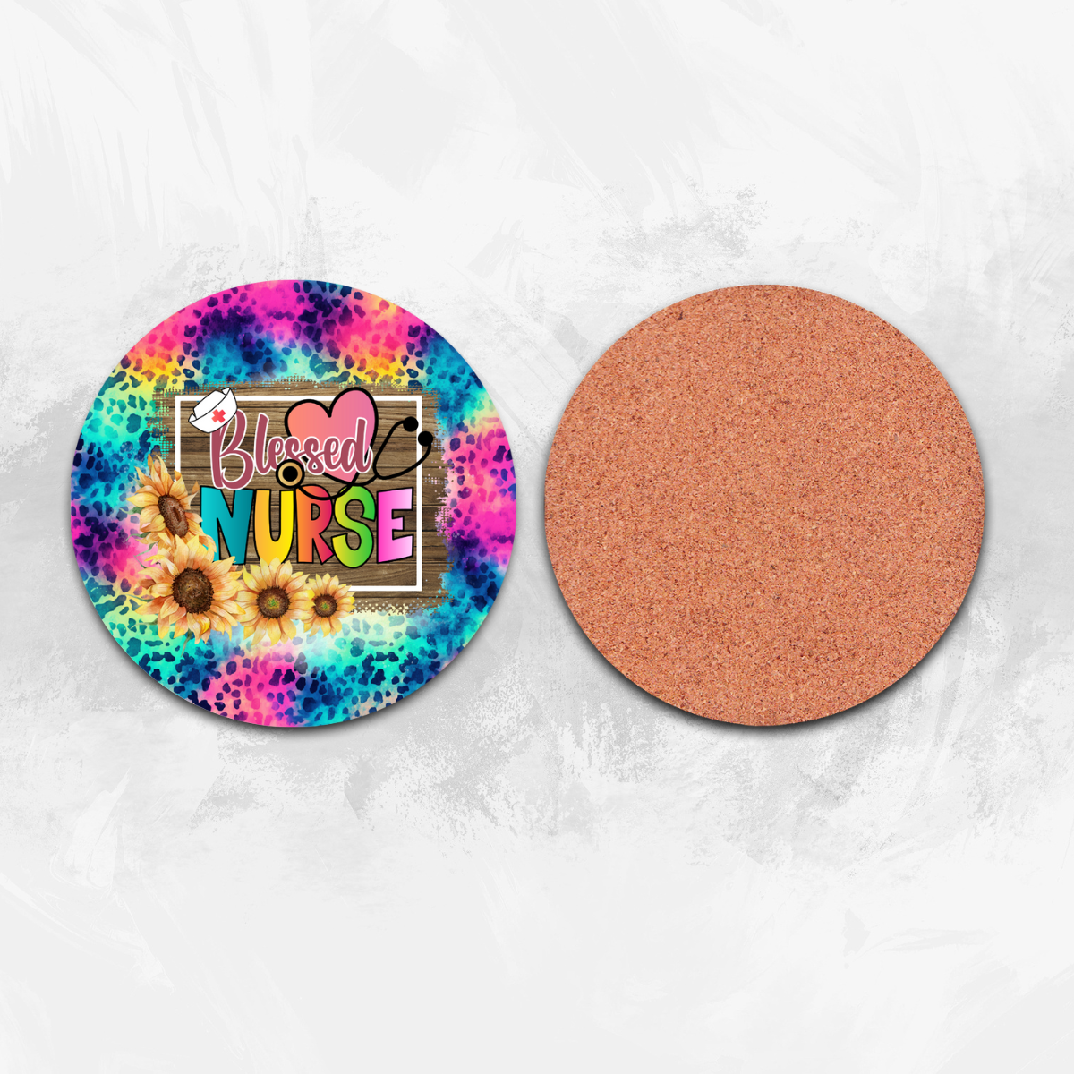 "Blessed Nurse" Coaster