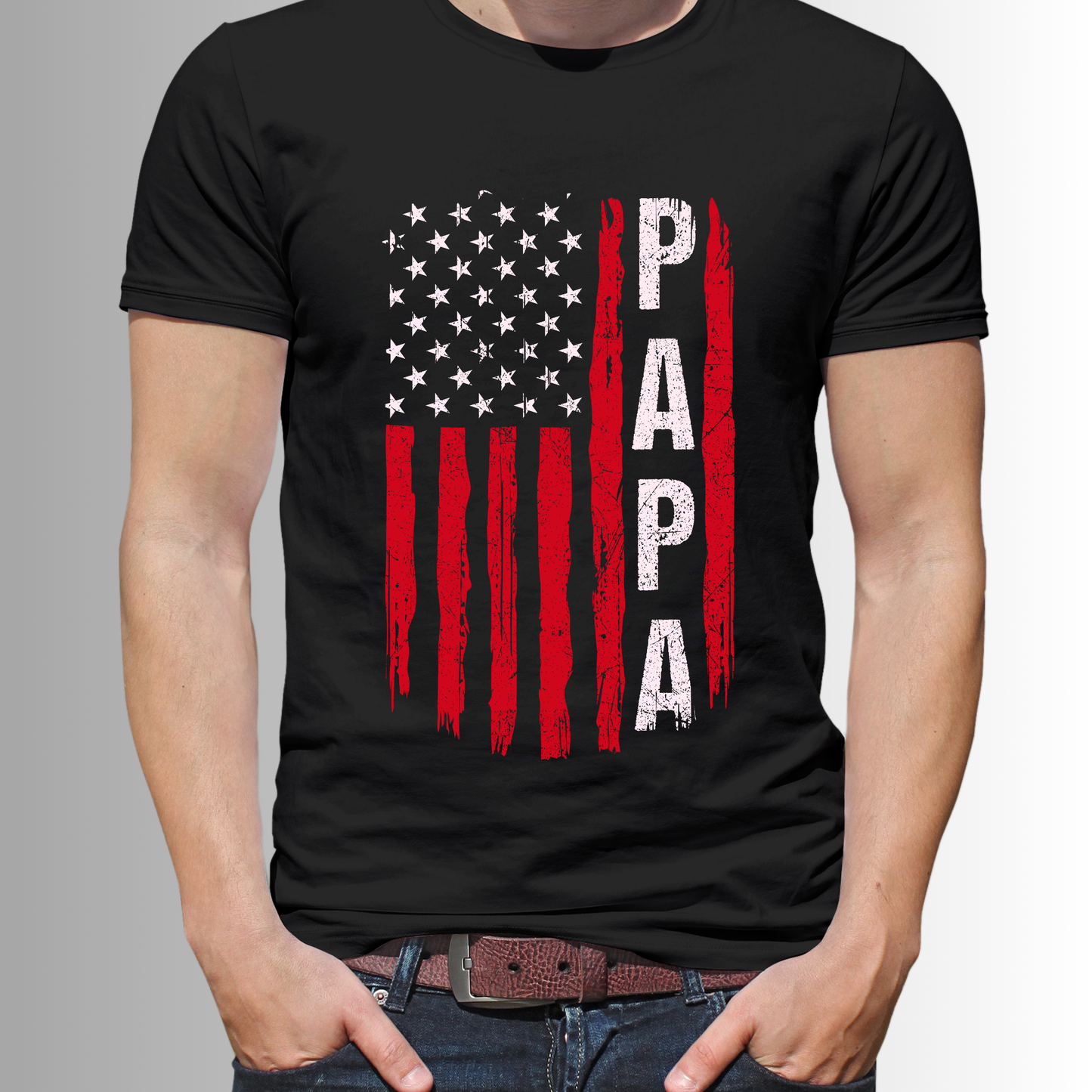 "Papa Red Flag" T-Shirt