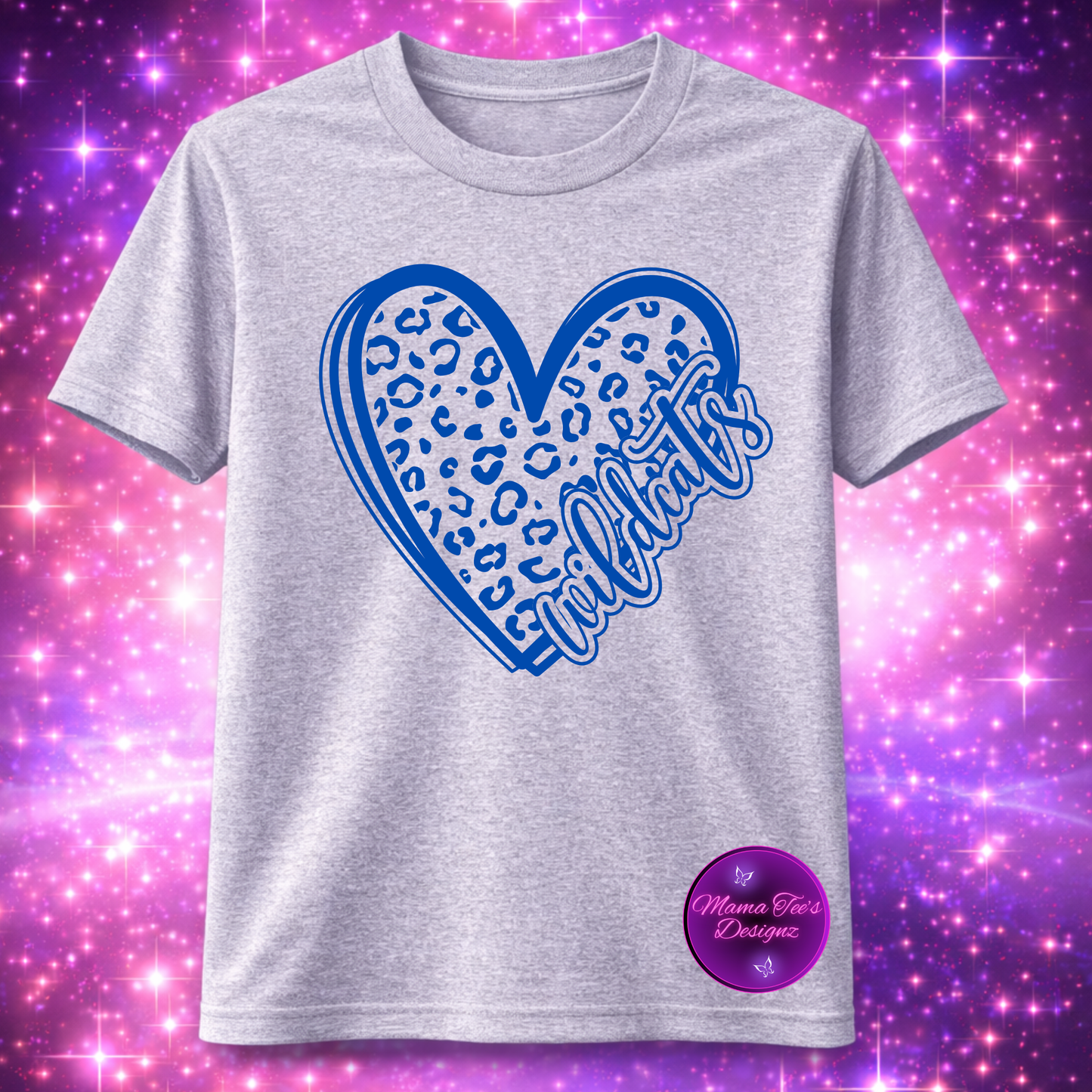 "Heart leopard print" Wildcat collection