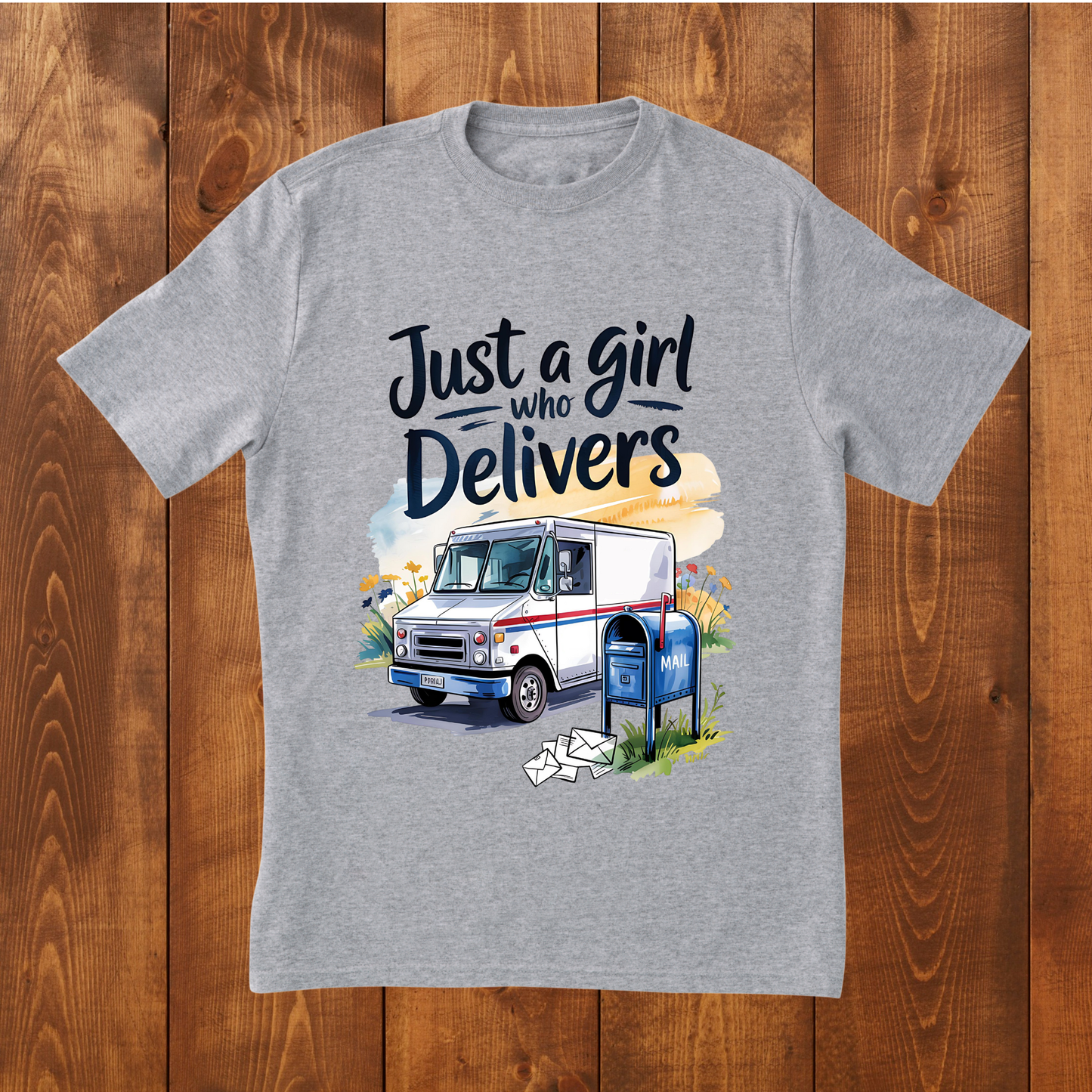 "Just a Girl who delivers" T-Shirt