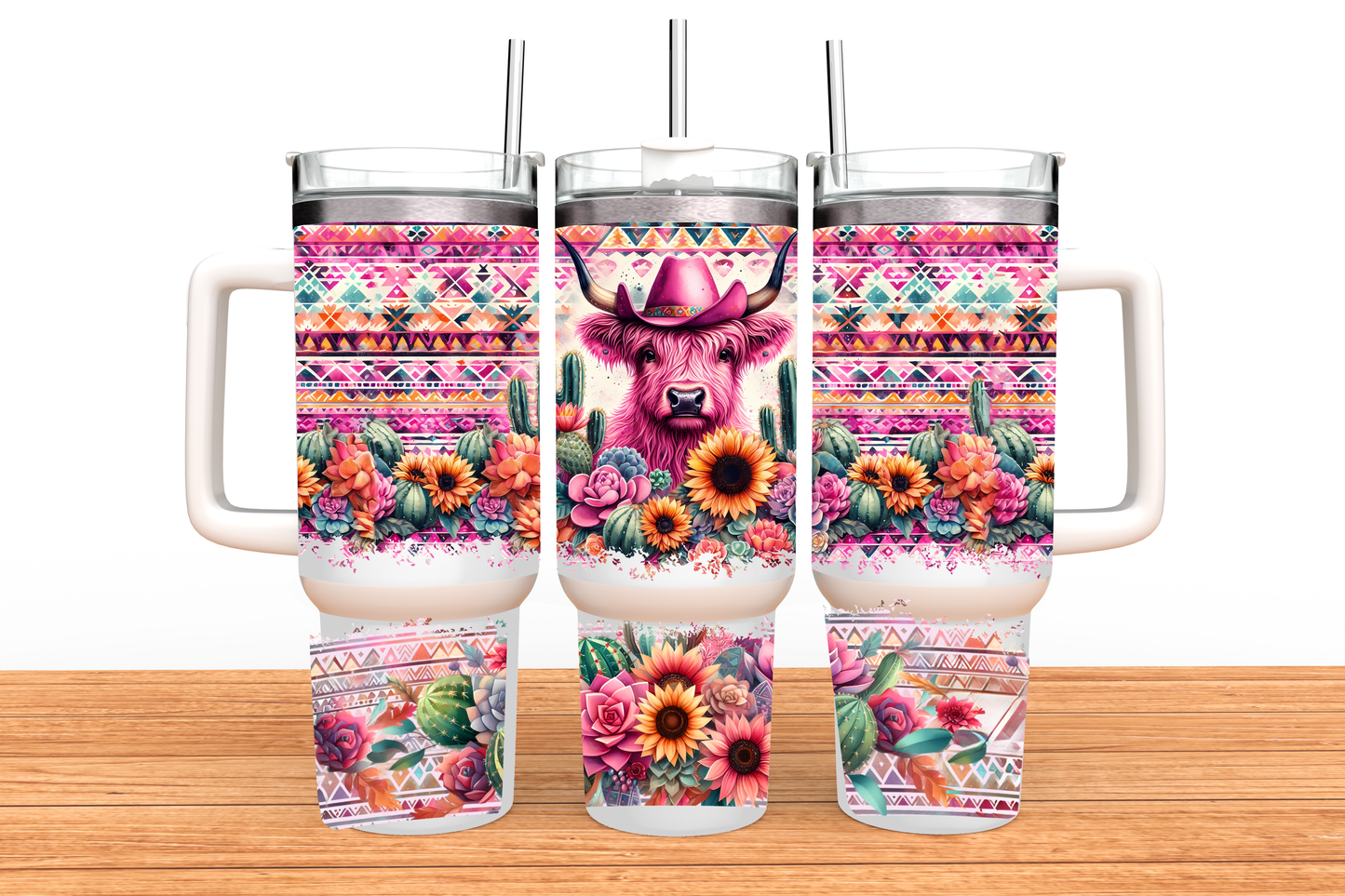 Cow 40 oz Tumbler