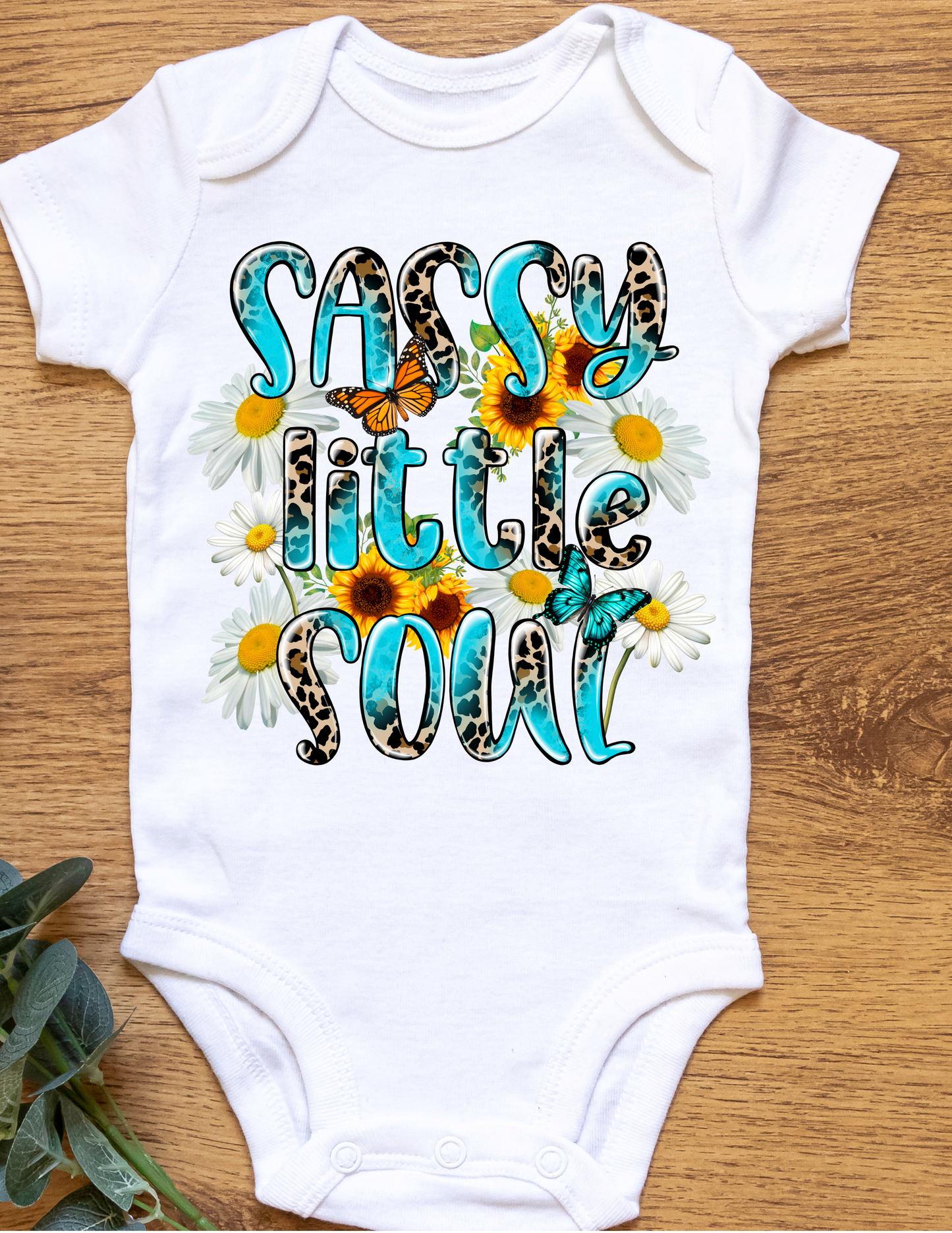 "Sassy Little Soul" Onesie/Bodysuit