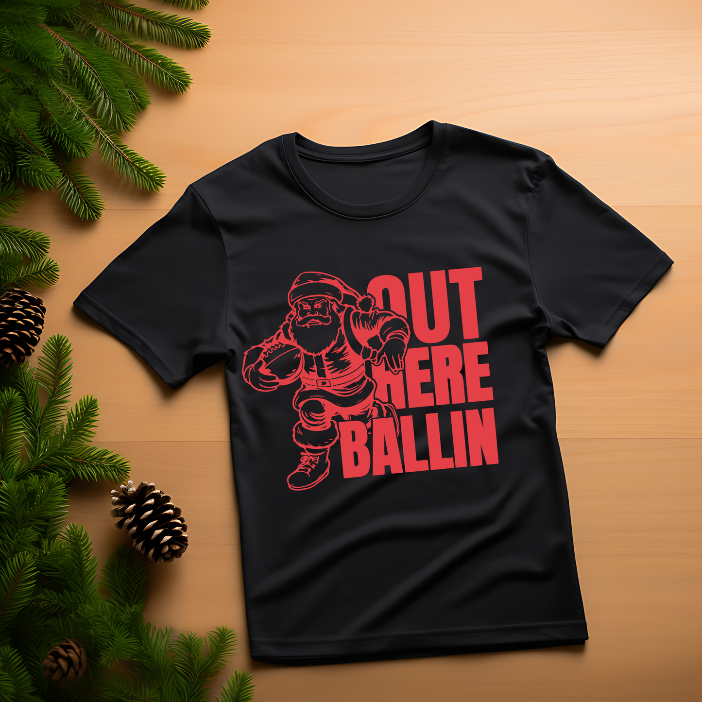 "OUT HERE BALLIN" T-Shirt