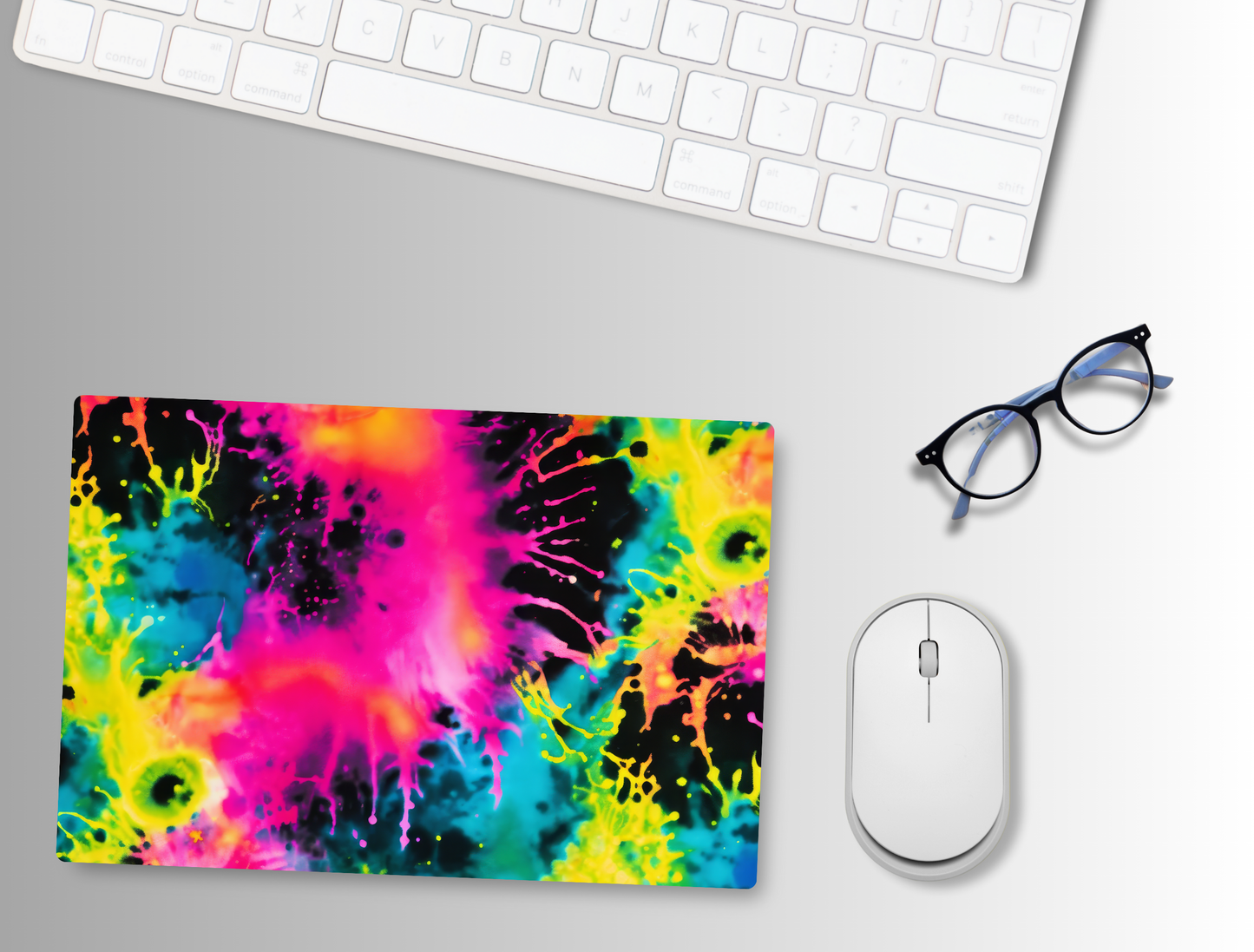 "Paint splatter" Mouse Pad