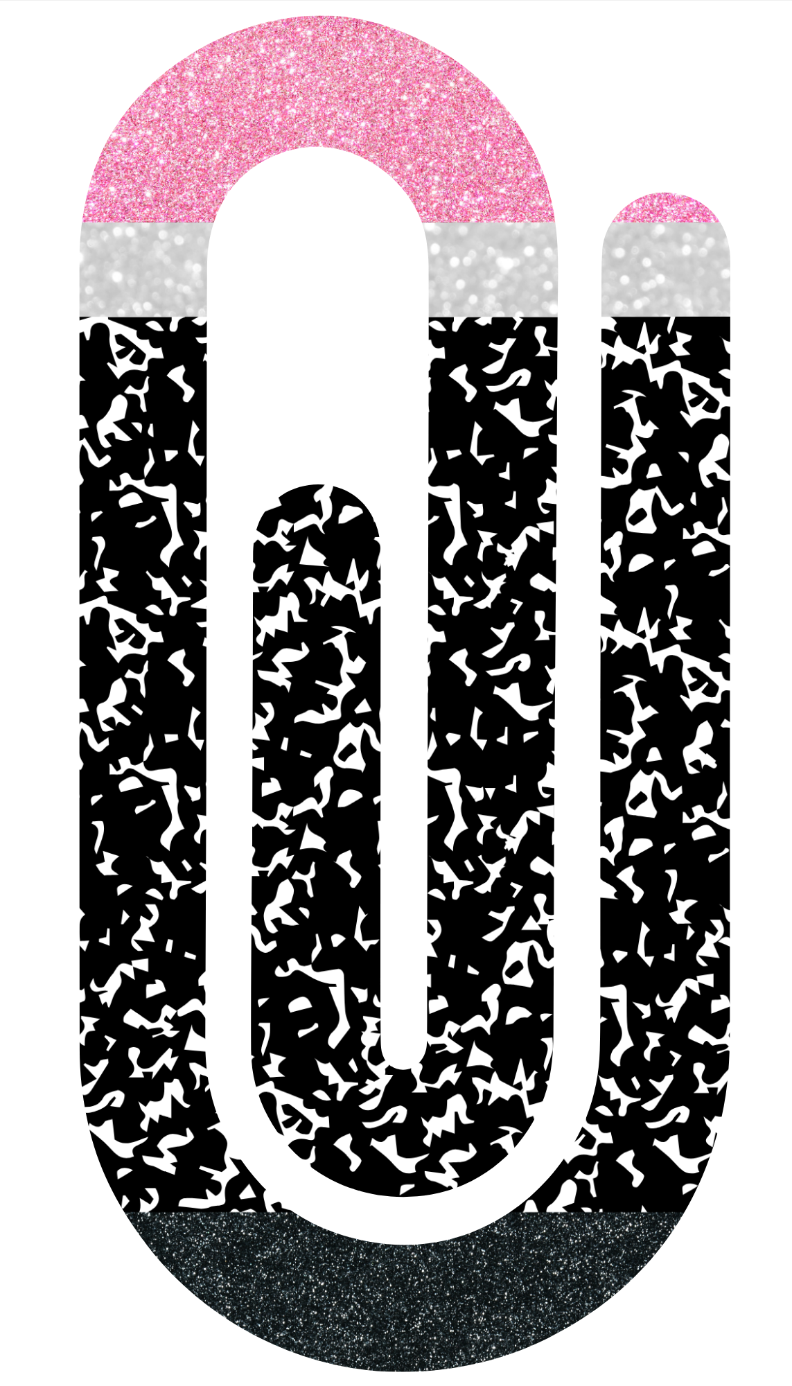 "Pencil Composition" Jumbo paperclip