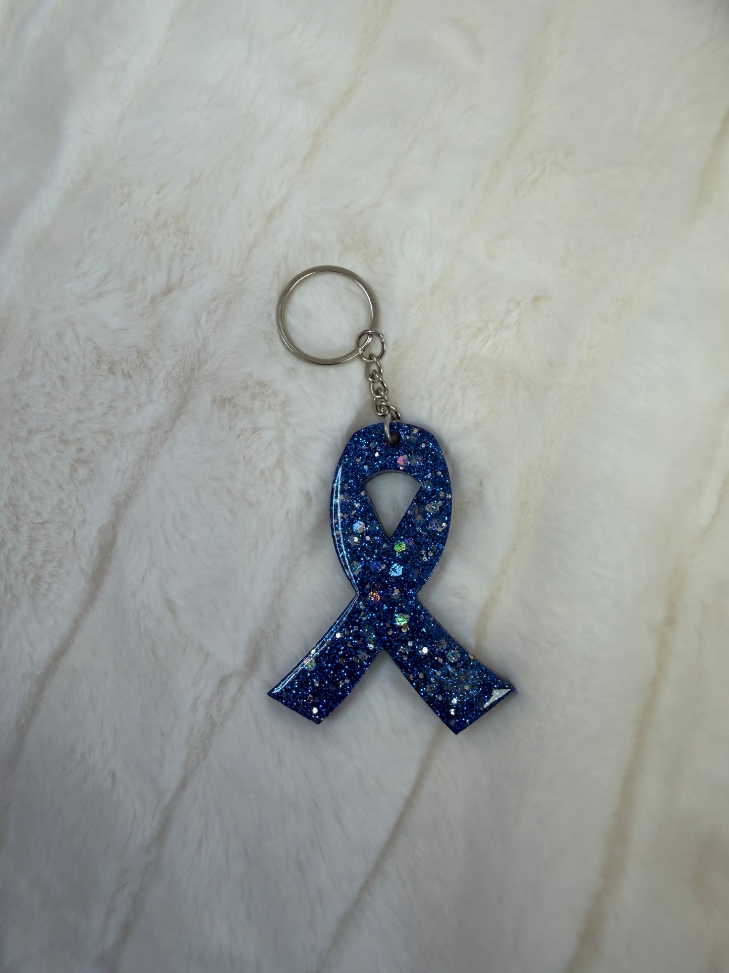 "Colon Cancer Awareness" Keychain