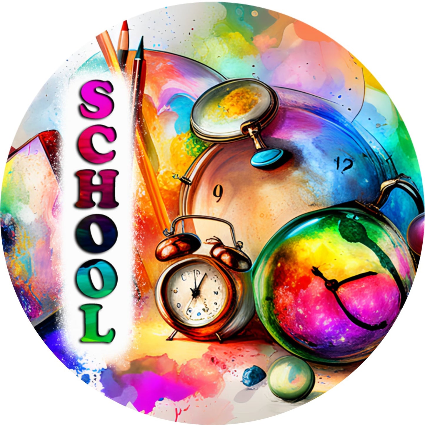 back to school coaster