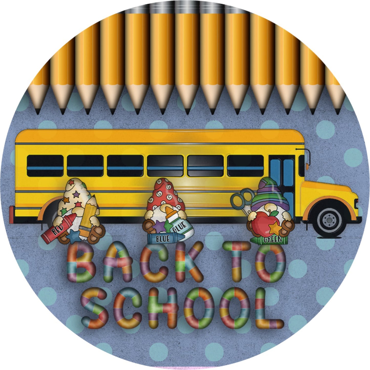 back to school coaster