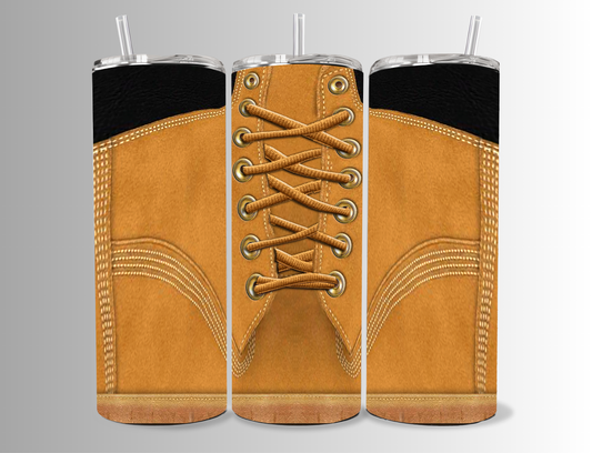"Boot leather shoe" 20 oz Tumbler