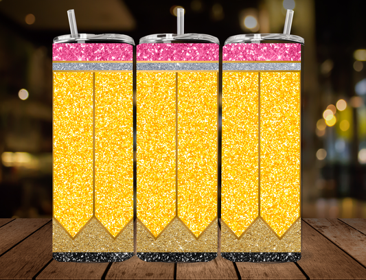 "Pencil" 20 oz Tumbler