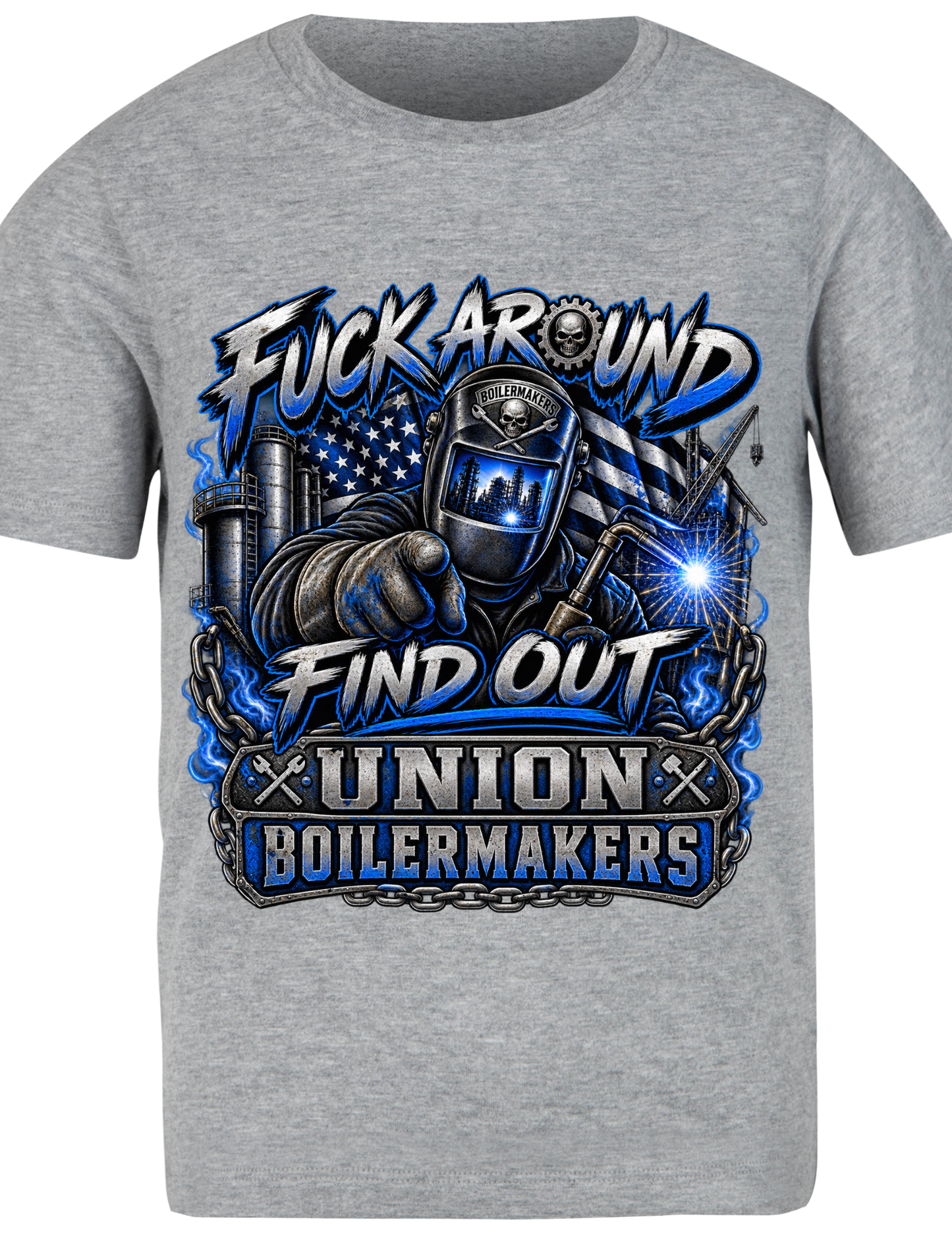 "Fuck Around Find Out Union Boilermaker" T-Shirt