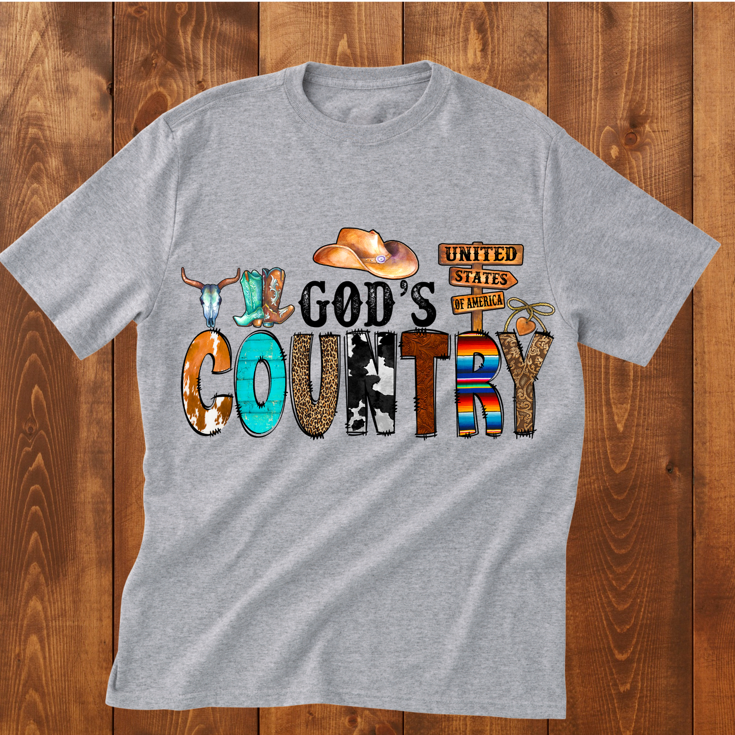 "God's Country" T-Shirt