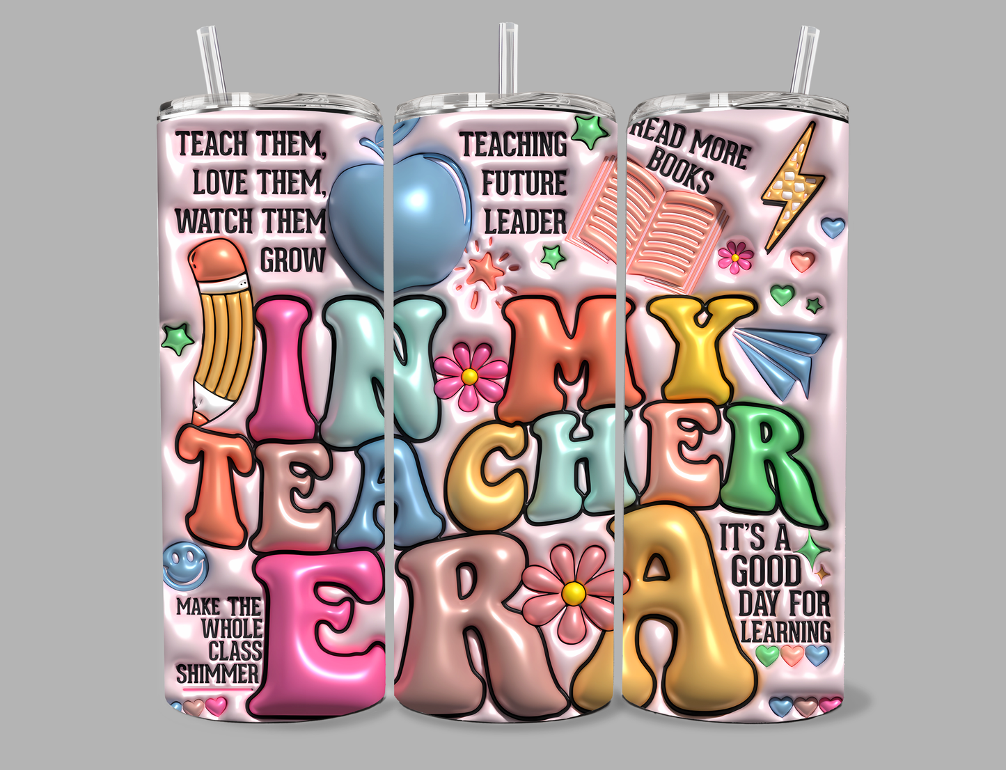 "In my teacher ERA" 20 oz Tumbler