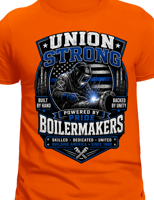 "Union Strong Boilermakers" T-Shirt