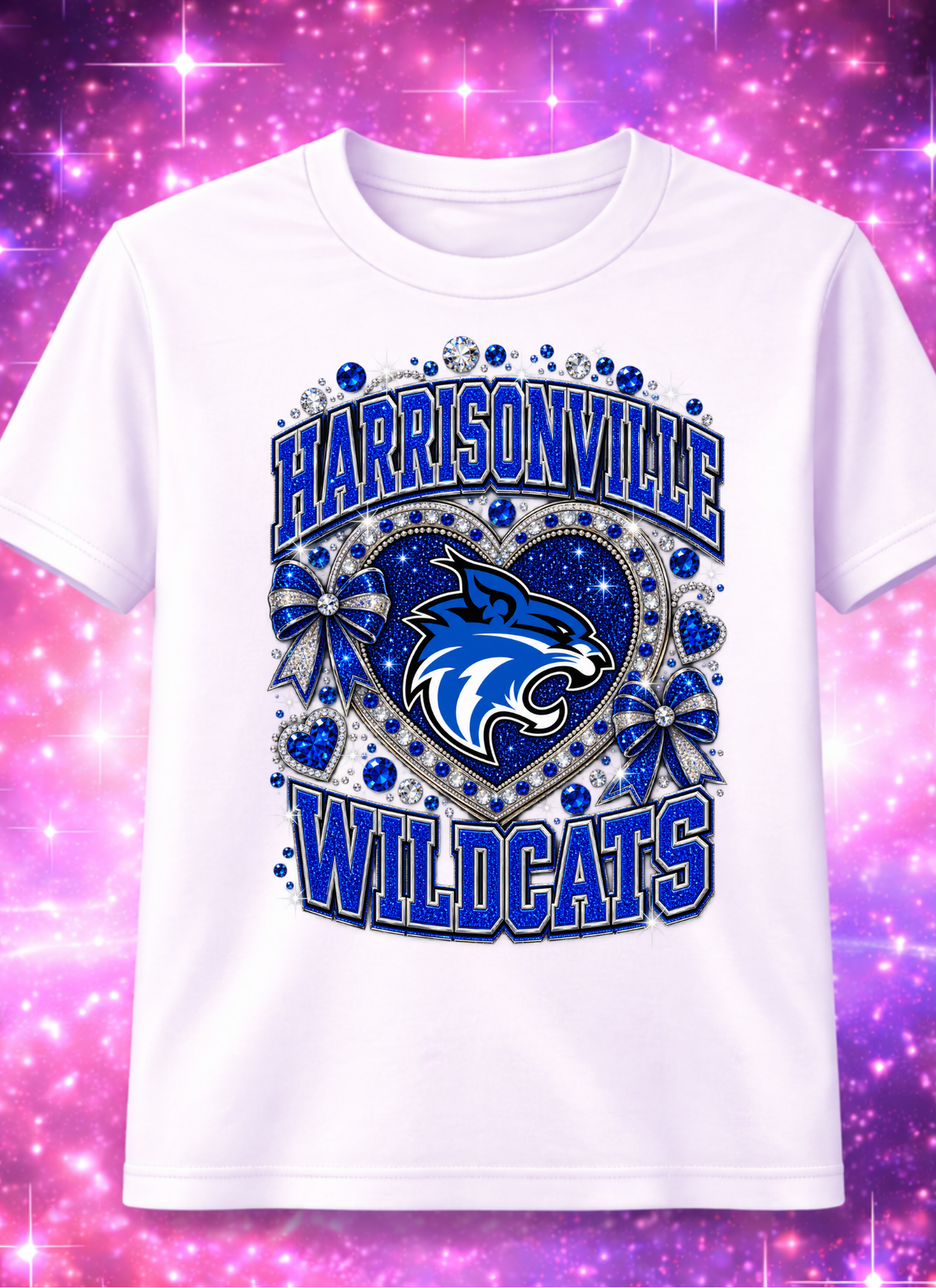 "Harrisonville Wildcats" T-Shirt