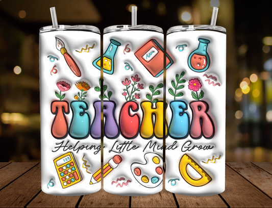 "Teacher" 20oz Tumbler