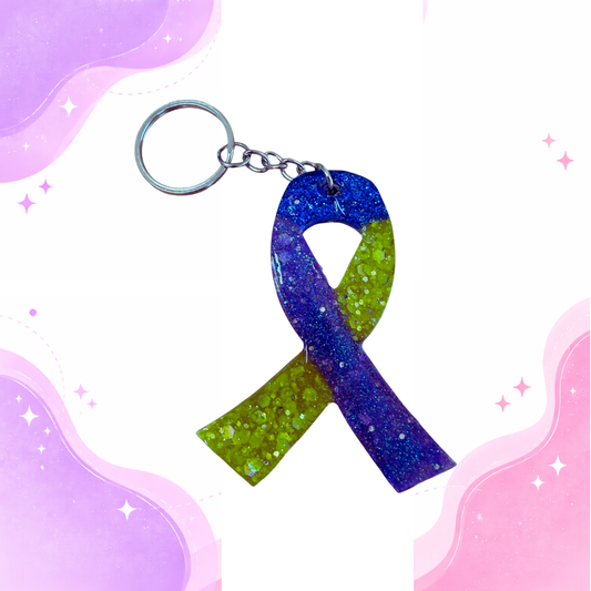 "Bladder Cancer Awareness" Keychain