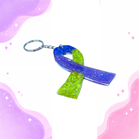 "Bladder Cancer Awareness" Keychain