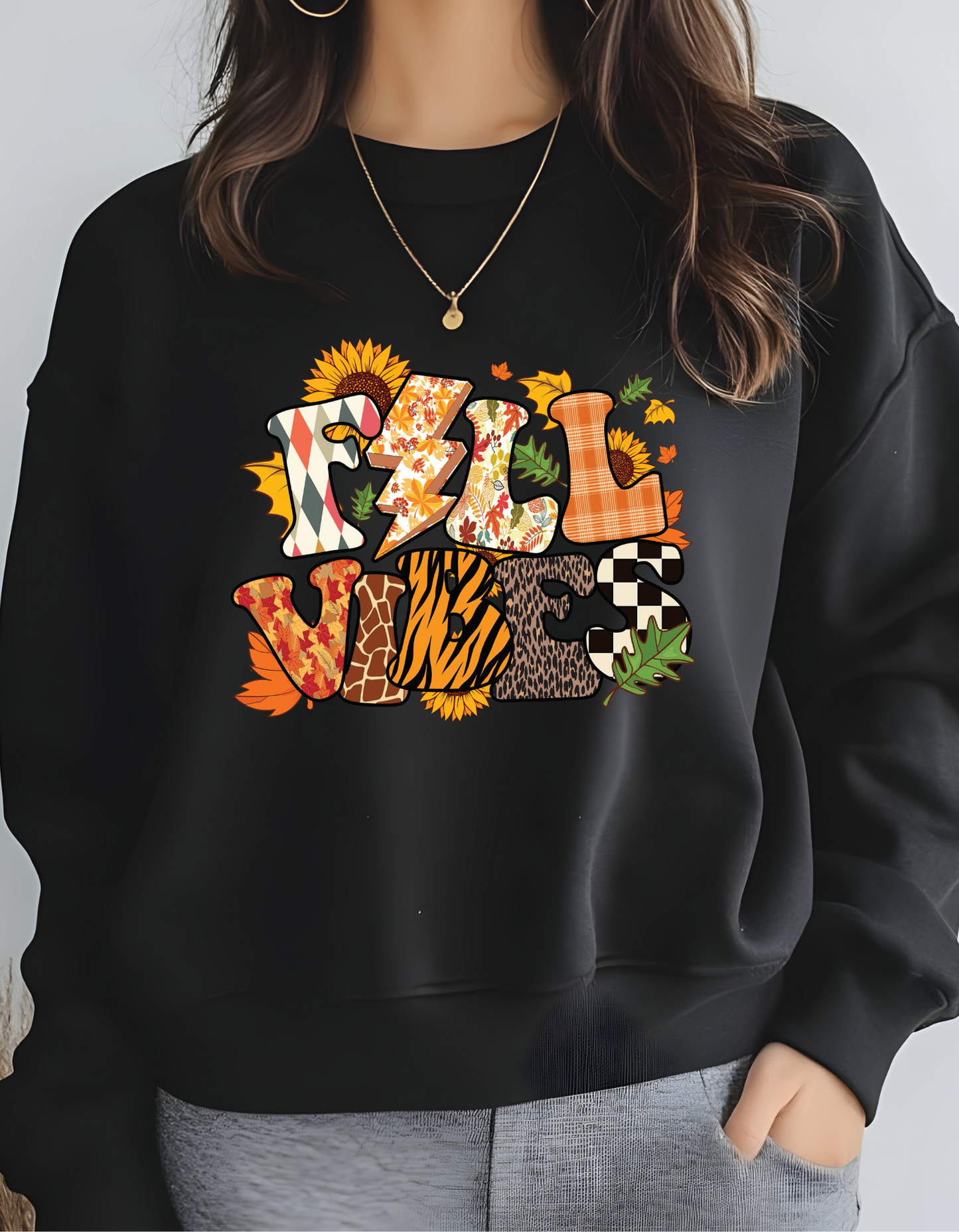 "Fall Vibes" Adult Sweatshirts