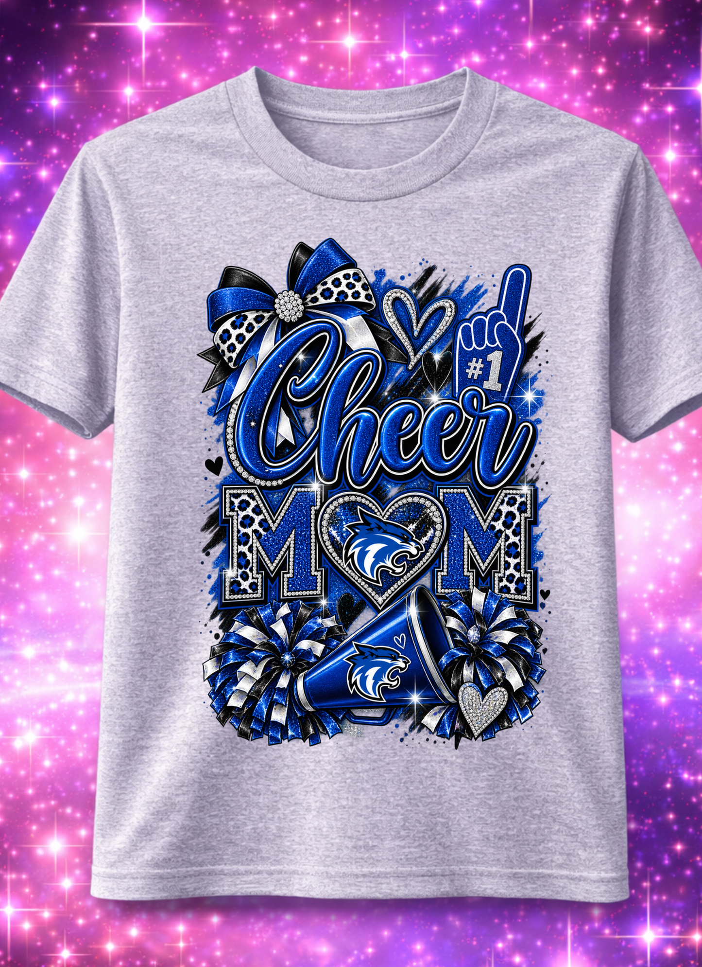 "Wildcat Cheer Mom" T-Shirt