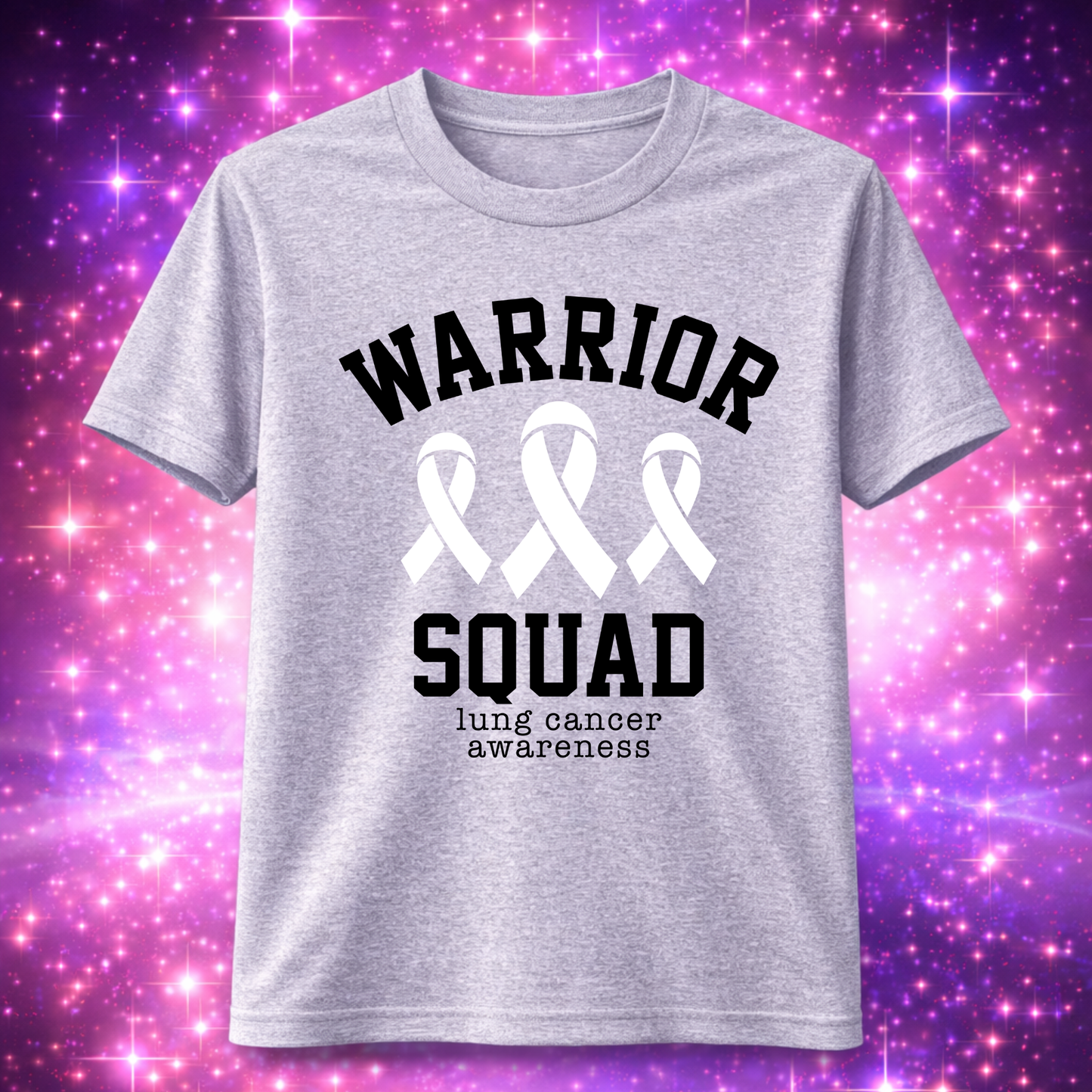 "Warrior Squad Lung cancer" T-Shirt
