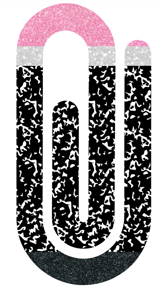 "Pencil Composition" Jumbo paperclip