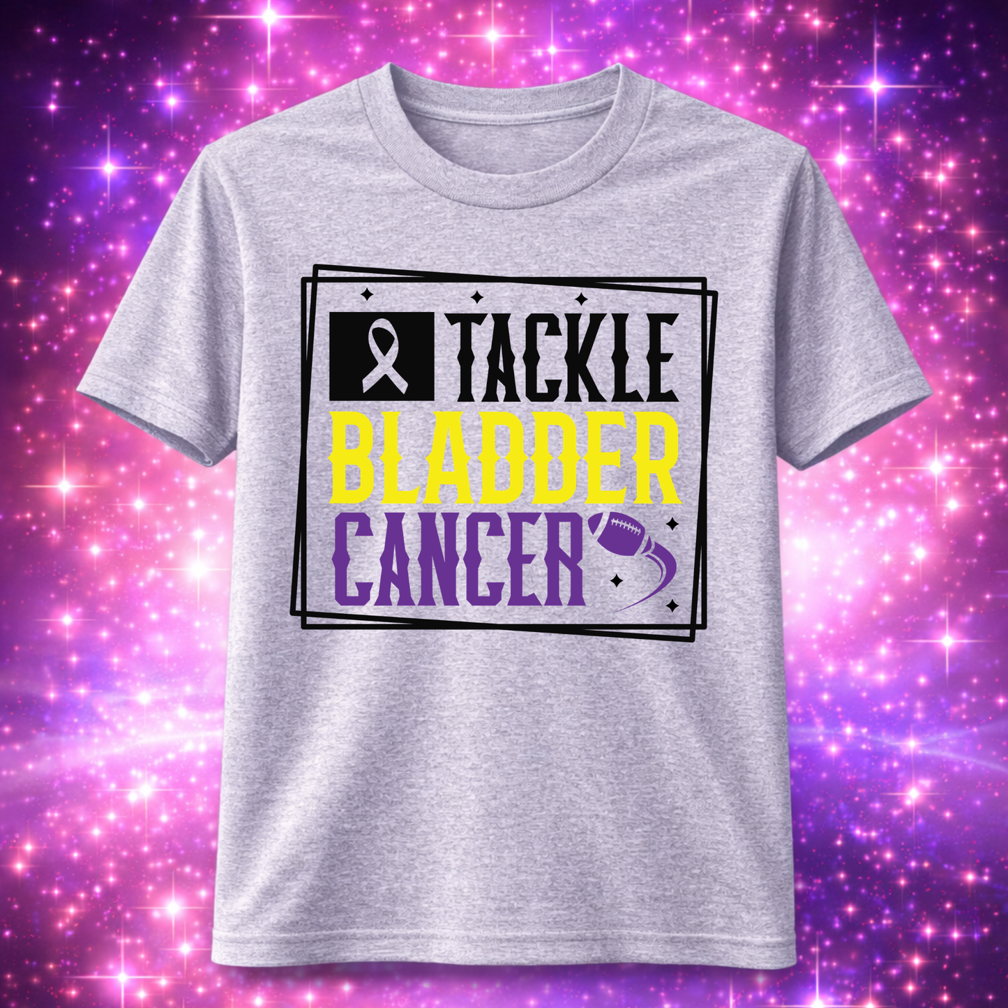 "Tackle bladder cancer" T-Shirt