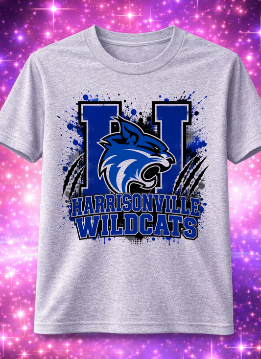 "Harrisonville Wildcats' T-Shirt