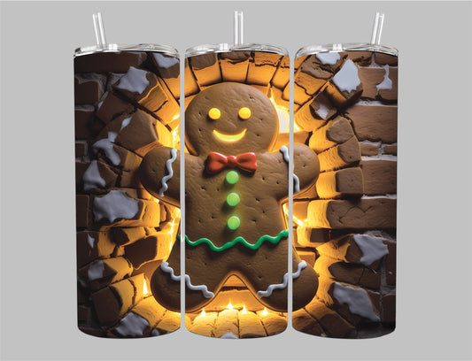 gingerbread tumbler