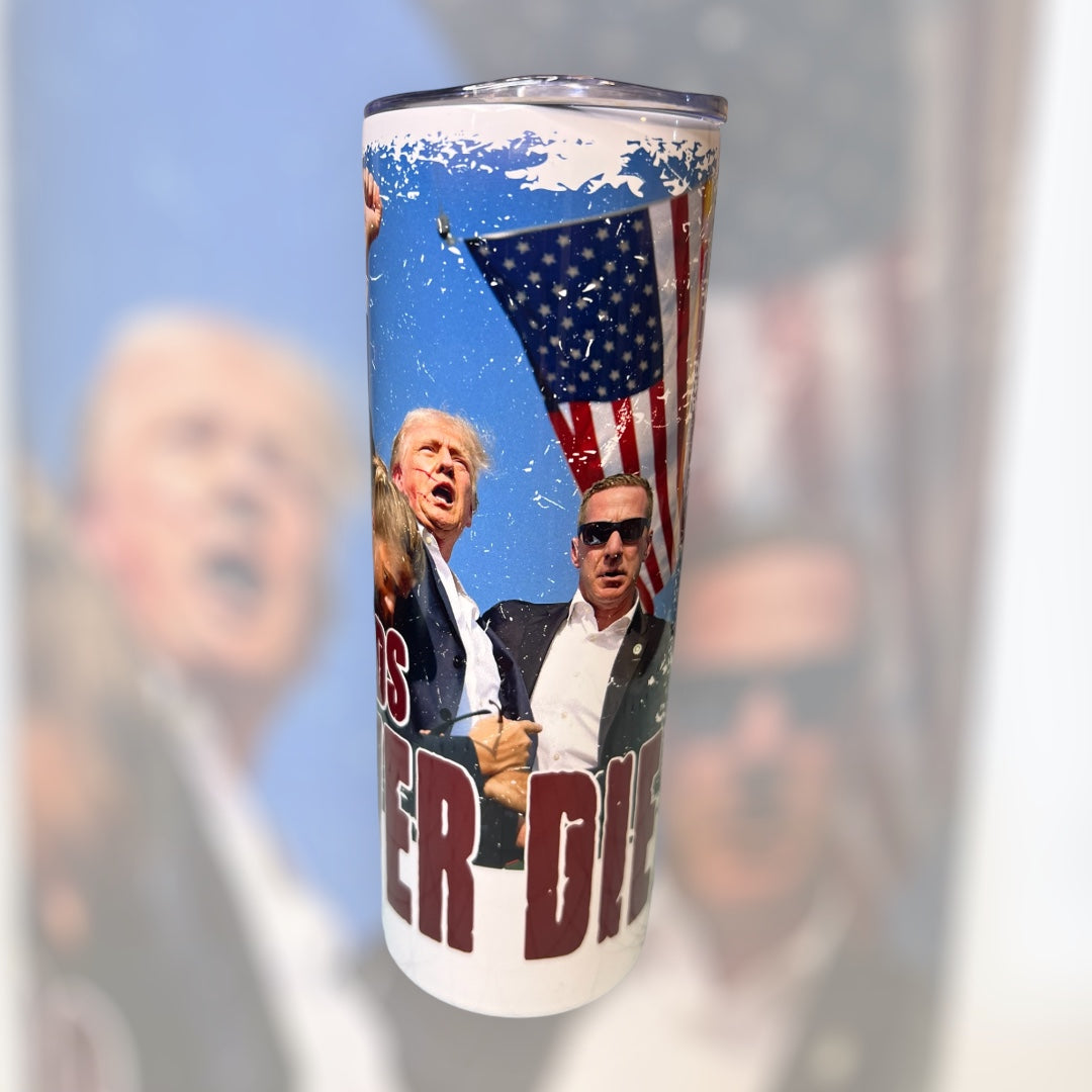 "Legends Never Die" Tumbler