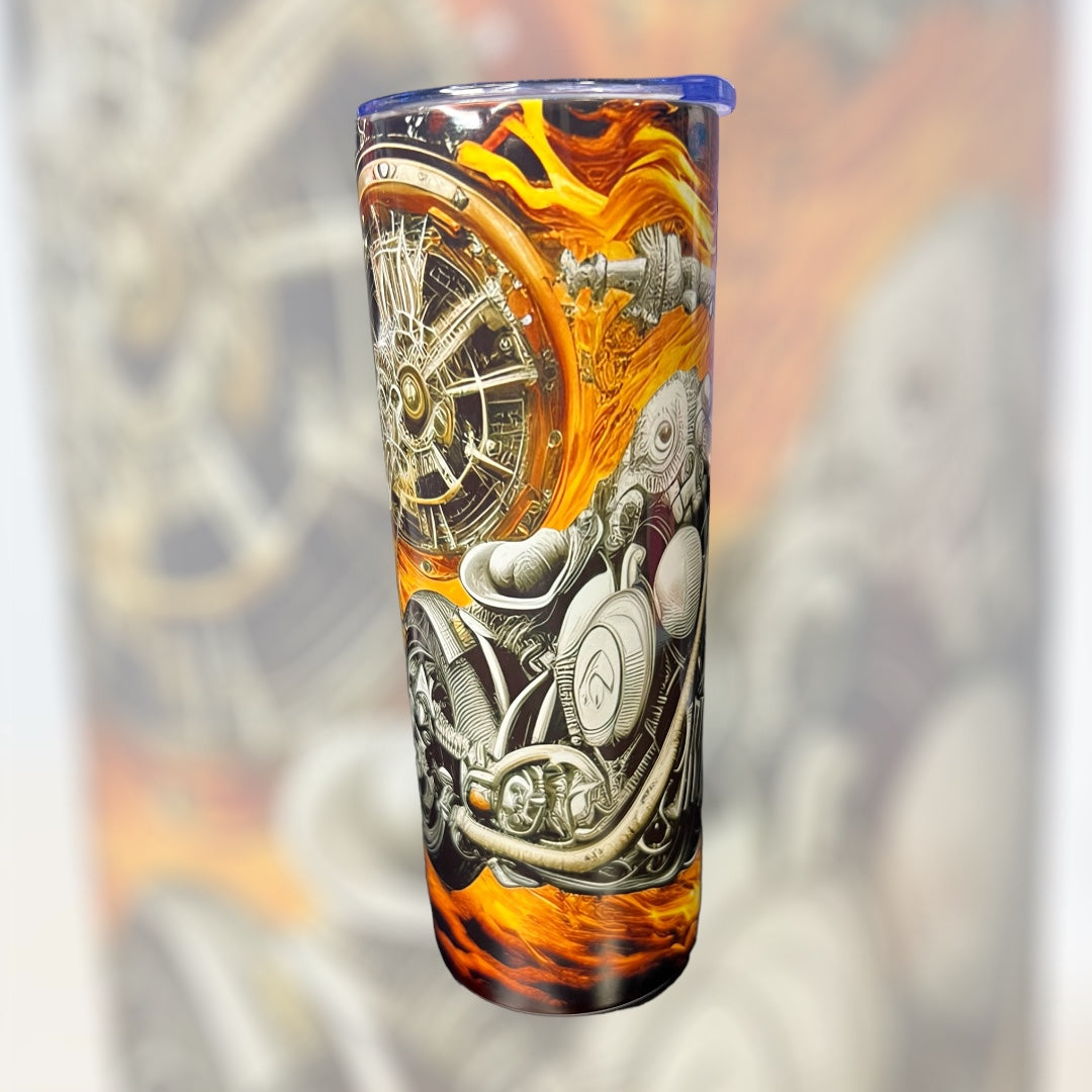 "Born To Ride" Tumbler