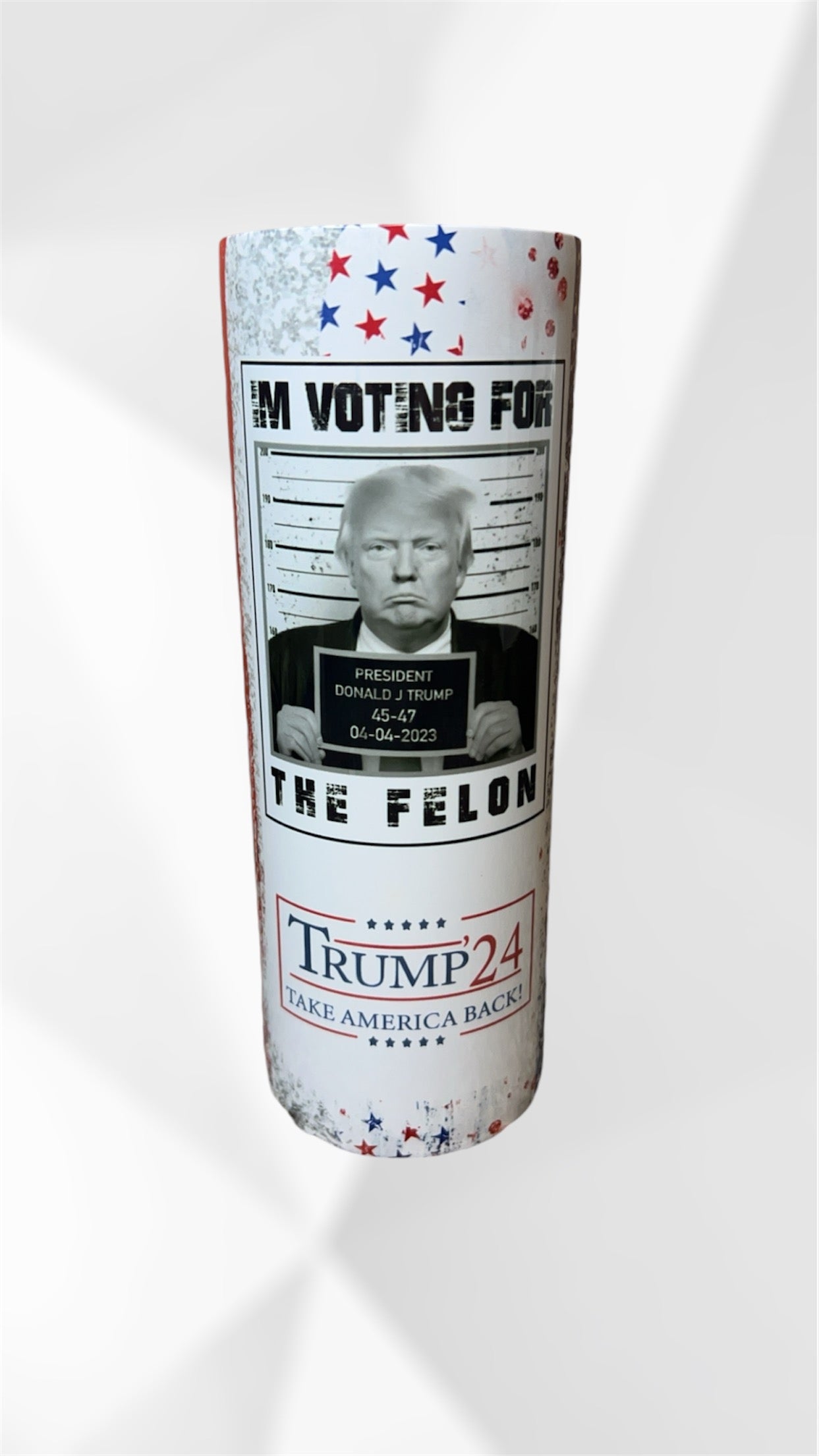 "I'm voting for the felon" trump tumbler